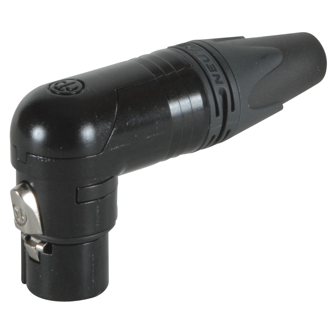 Neutrik NC3FRX-B XLR Connector 90 Degree Right Angle Female